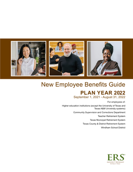 New Employee Benefits Guide Plan Year 2022
