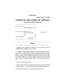 United States Court of Appeals for the Fourth Circuit