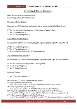 5 Indian Infantry Division (1943-45)]