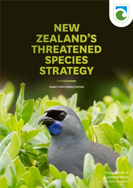 New Zealand's Threatened Species Strategy