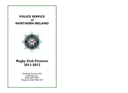 Psni Rugby 04/05