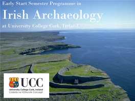 Early Start in Irish Archaeology @