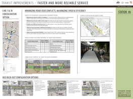 Transit Improvements – Faster and More Reliable Service PUBLIC OPEN HOUSES – SPRING 2014