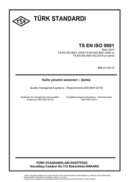 Türk Standardi En Iso 13849-2:2012