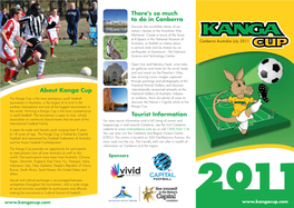 There's So Much to Do in Canberra Tourist Information About Kanga
