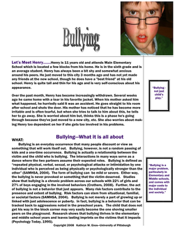 Bullying Newsletter