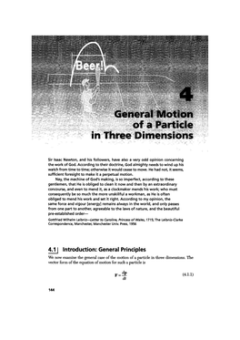 Motion in 2D and 3D