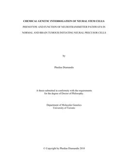 Diamandis Thesis