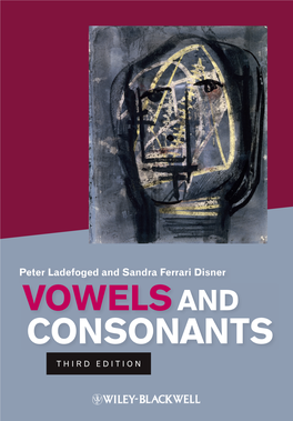 Vowels and Consonants