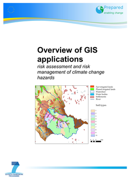 Overview of GIS Applications Risk Assessment and Risk Management of Climate Change Hazards