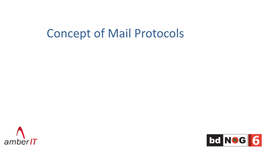 Concept of Mail Protocols Format of an Email Email Addressing