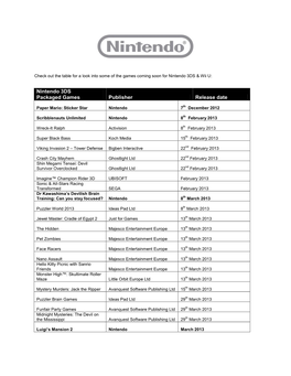 Pokémon Consolidates North American and European