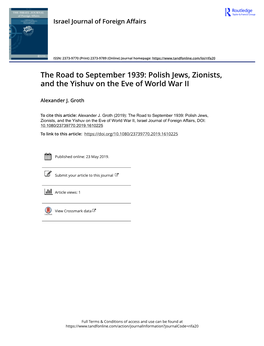 The Road to September 1939 Review
