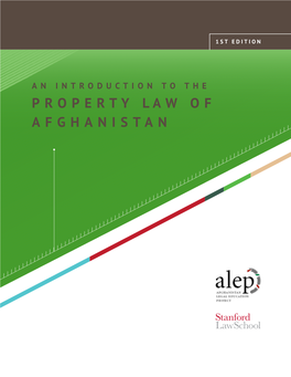 Property Law of Afghanistan