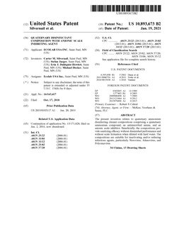 ( 12 ) United States Patent ( 10 ) Patent No .: US 10,893,673 B2 Silvernail Et Al