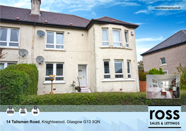 14 Talisman Road, Knightswood, Glasgow G13 3QN