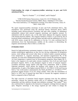 Understanding the Origin of Magnetocrystalline Anisotropy in Pure and Fe/Si Substituted Smco5