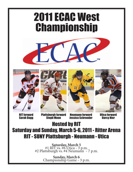 2011 ECAC West Championship