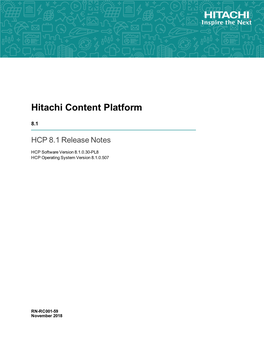 Hitachi Content Platform