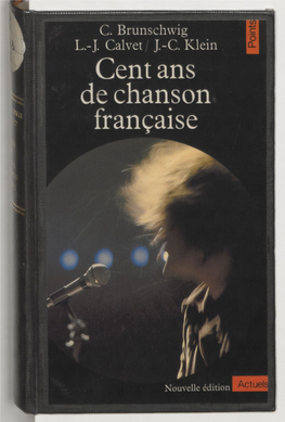 Cent Ans De Chanson Française