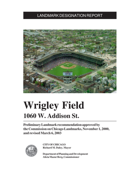 Wrigley Field 1060 W