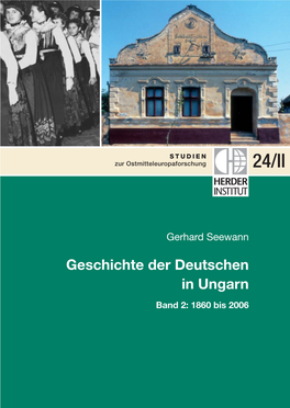 Geschichte Der Deutschen in Ungarn