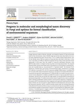 Hibbett Et Al 2011 Fung Biol