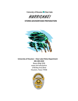 HURRICANE PREPARATION a Number of Hurricanes Reach Land Each Year, Causing Death and Massive Destruction of Property