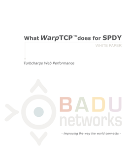 Warptcptm SPDY