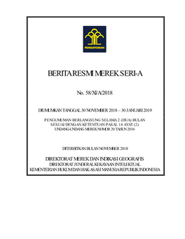 Berita Resmi Merek Seri-A