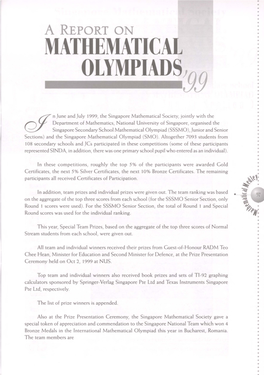 1999 Mathematical Olympiads