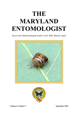 The Maryland Entomologist