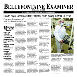 BELLEFONTAINE EXAMINER Vol