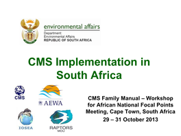 CMS Implementation in South Africa