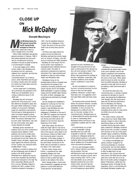Mick Mcgahey Donald Maclntyre