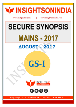 Secure Synopsis Mains - 2017 August - 2017