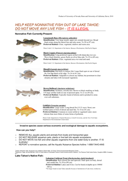 Tahoe Fish Pamphlet 2Sided