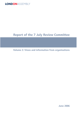 Report of the 7 July Review Committee