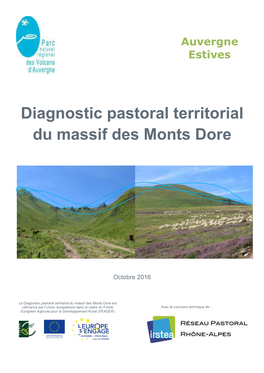 Diagnostic Pastoral Territorial Du Massif Des Monts Dore