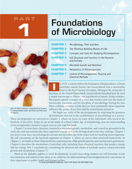 1 Foundations of Microbiology I