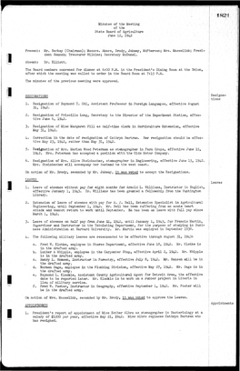 Minutes of the Meeting of the State Board of Agriculture June 12, 1942