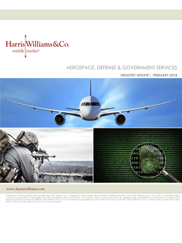 Aerospace, Defense & Government Services Industry Update