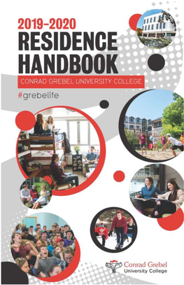 Handbook - Residence - 2019-20