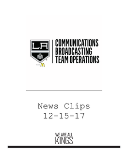 From La Kings Insider