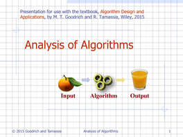 Algorithm Analysis