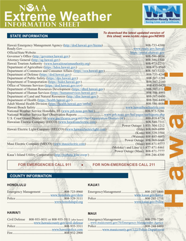 NOAA Extreme Weather Information(1)