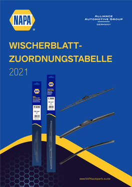 Zuordnungstabelle 2021