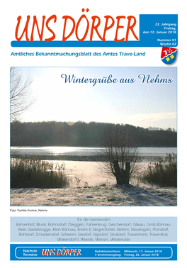 Wintergrüße Aus Nehms