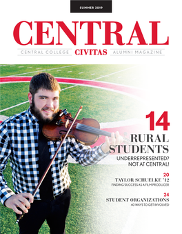 Rural Students Underrepresented? Not at Central!