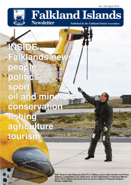 INSIDE Falklands News People Politics Sport Oil and Minerals